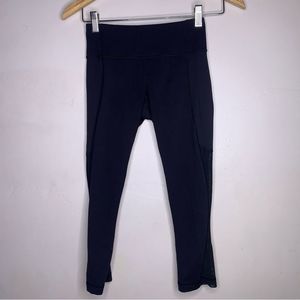 Lululemon Black Crop Legging size 2